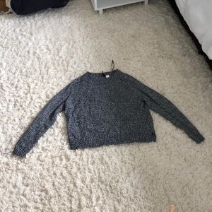 grey sweater